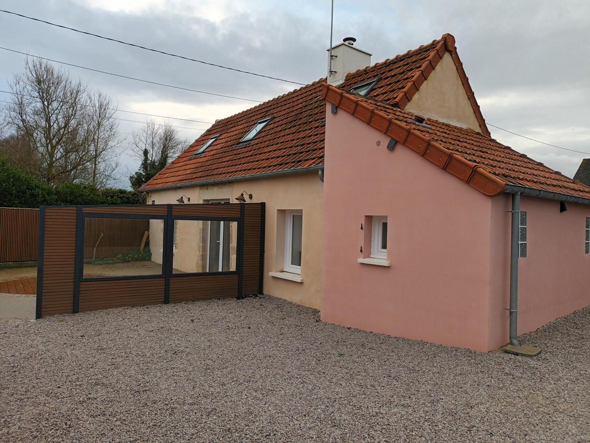 L'Avoynette Villa Saint-Marcouf Bagian luar foto